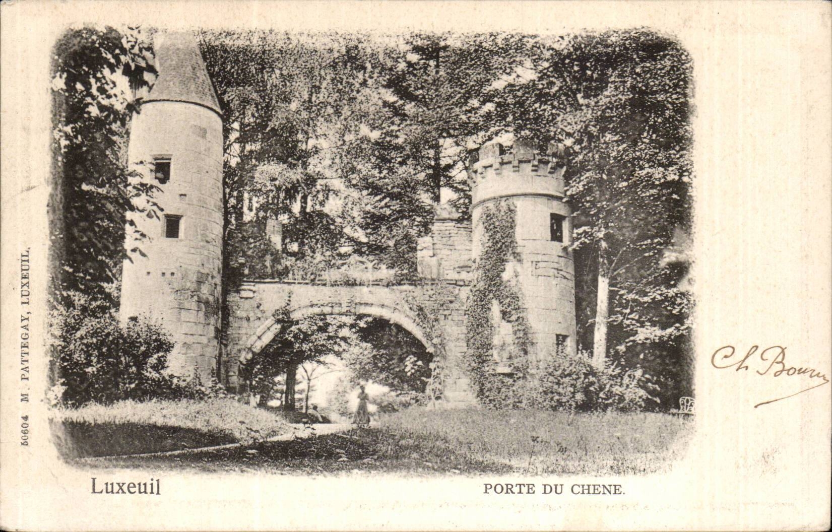 CPA Luxeuil les Bains Gate of the oak