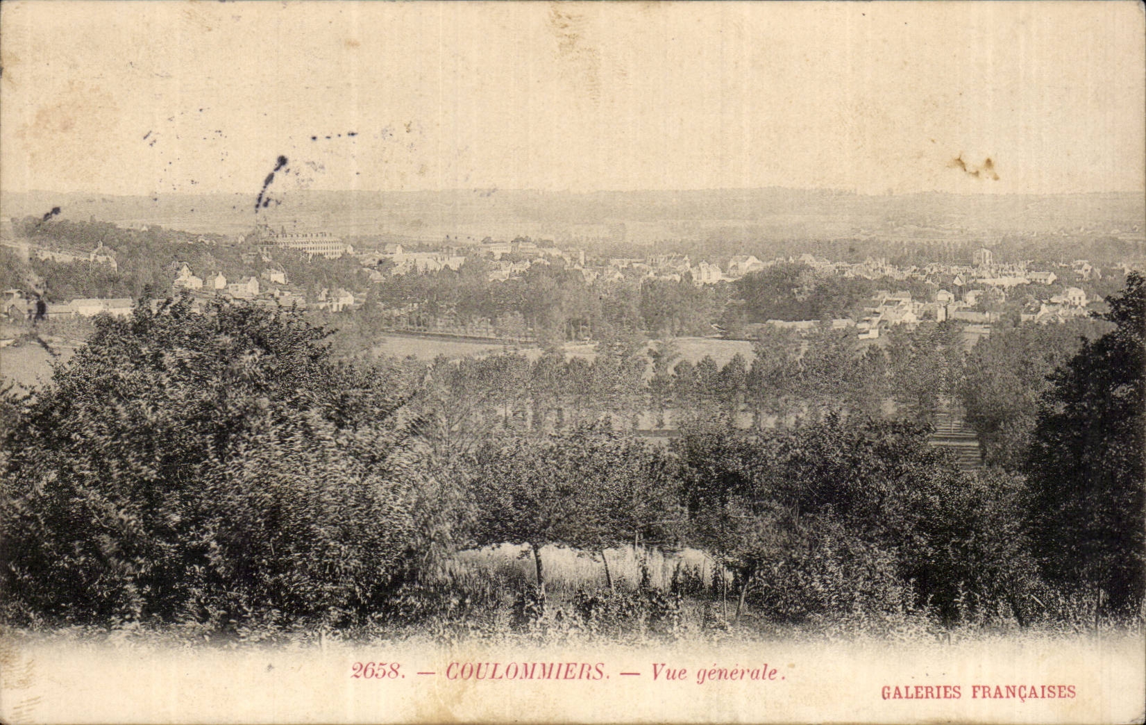 CPA Coulommiers Vue generale