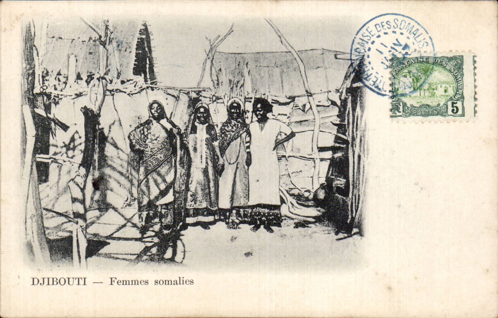 CPA Dimensions of Somalis Djibouti Femmes somalies