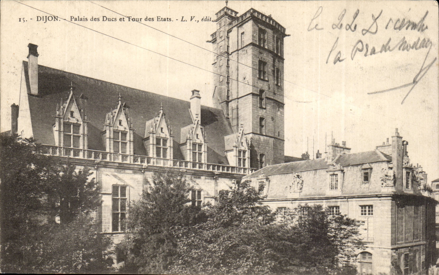 CPA Dijon Gaumen der Herzoge und der Umdrehung der Zustande