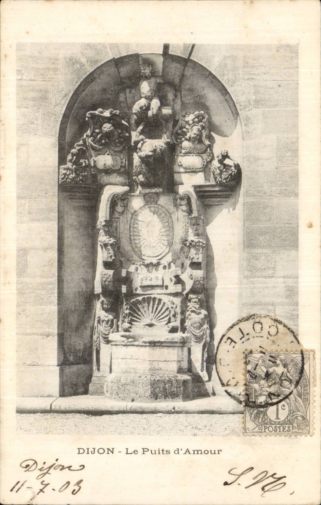 CPA Dijon das gut von der Liebe ist