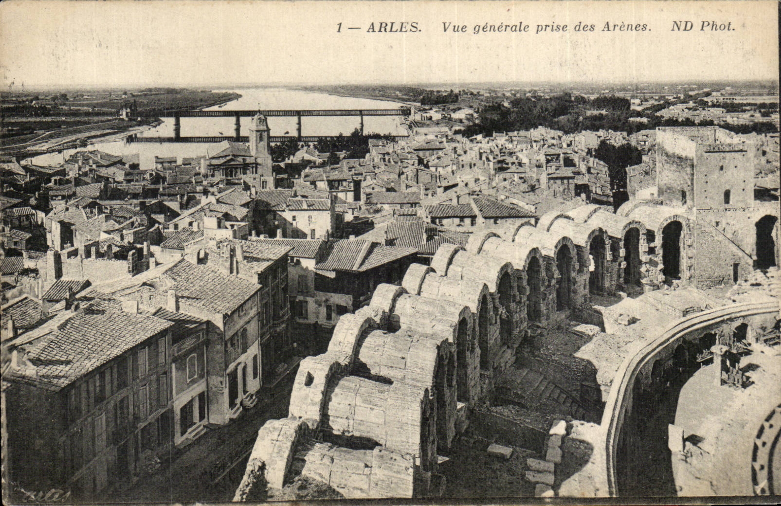 CPA Arles View taken of arena