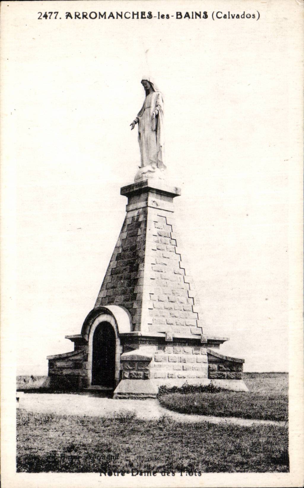 Arromanches CPA Notre Dame des Flots