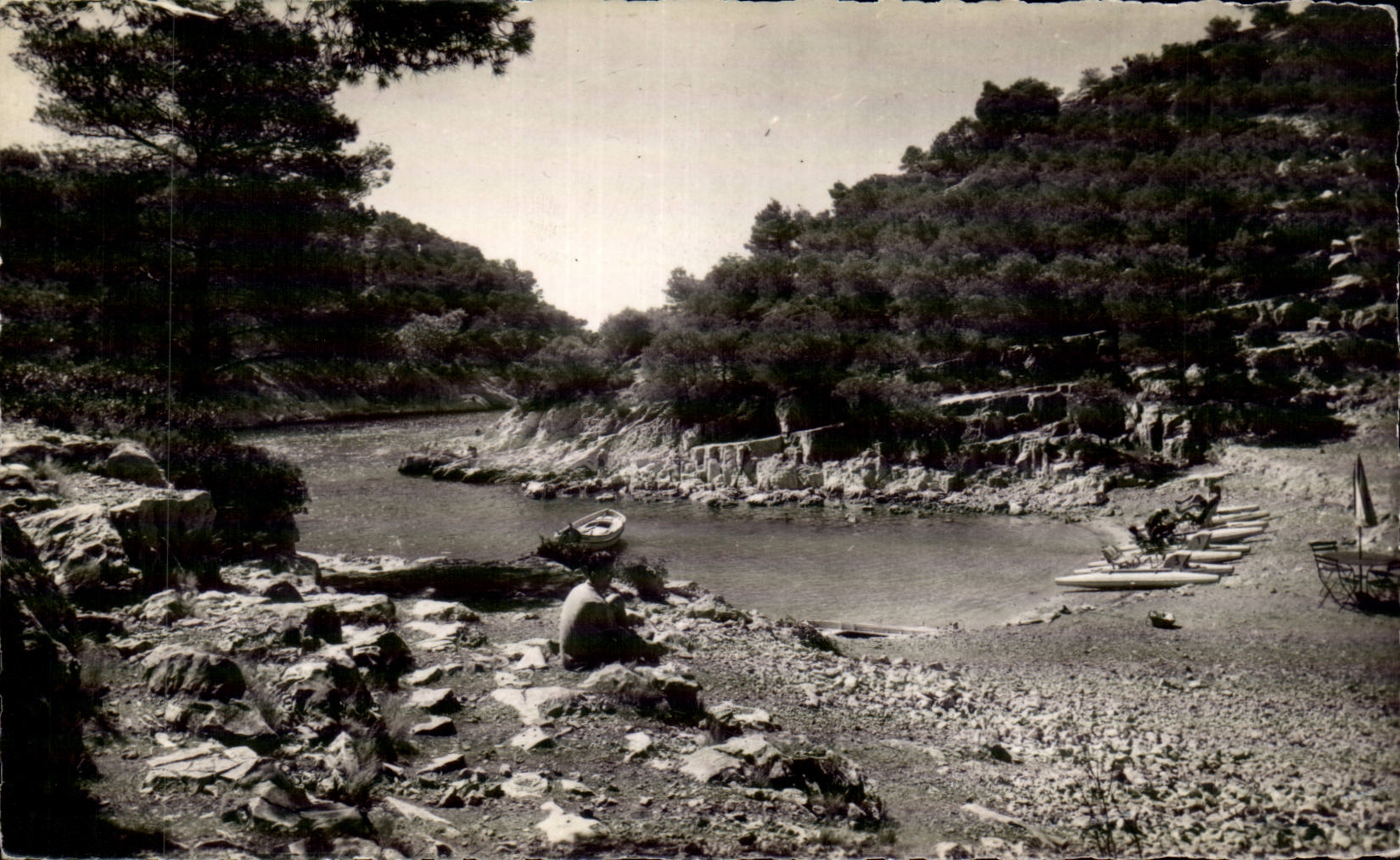 Cassis sur Mer CPA Creek of Port Pine