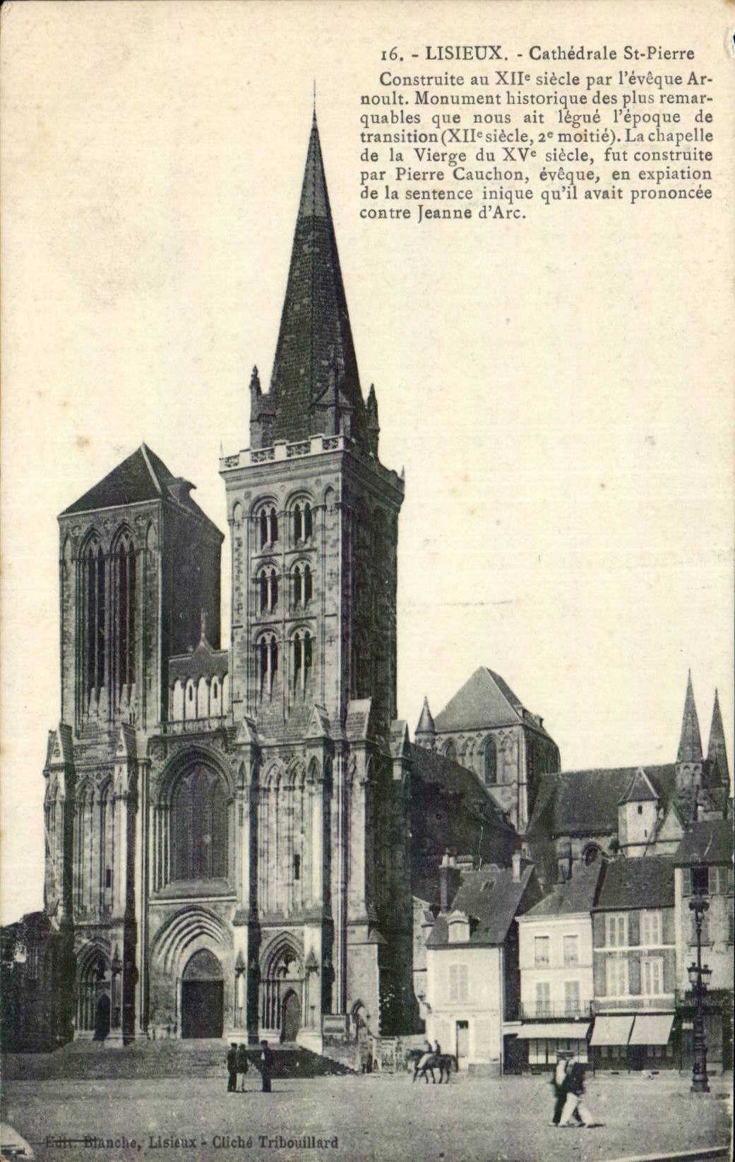 Lisieux CPA Kathedrale-Str Pierre