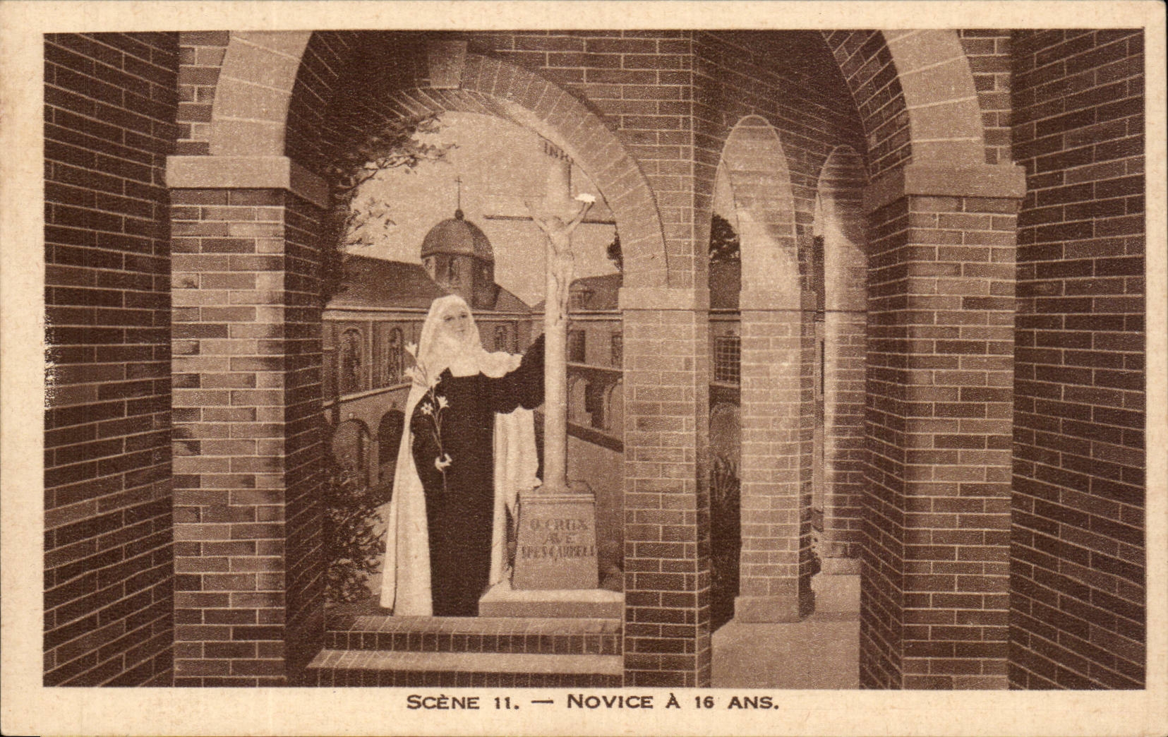 Lisieux CPA Diorama von Sainte Therese der Kind Jesus-Religion