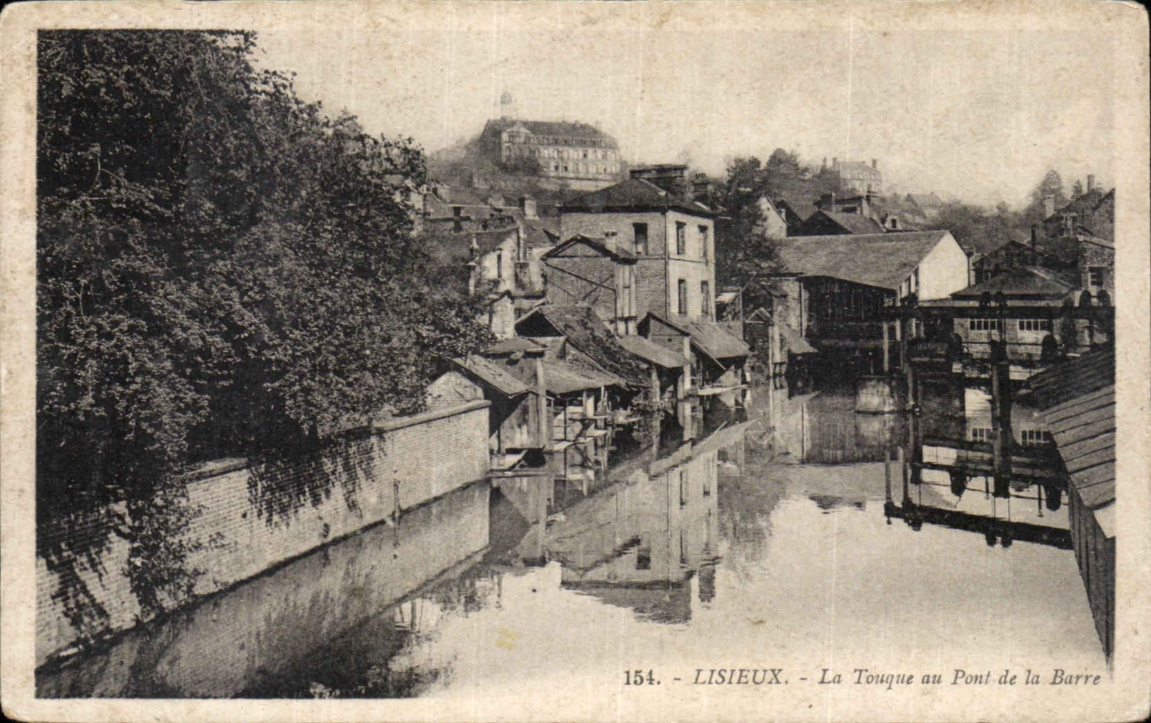 Lisieux CPA die Trommel mit der Brucke des Stabes