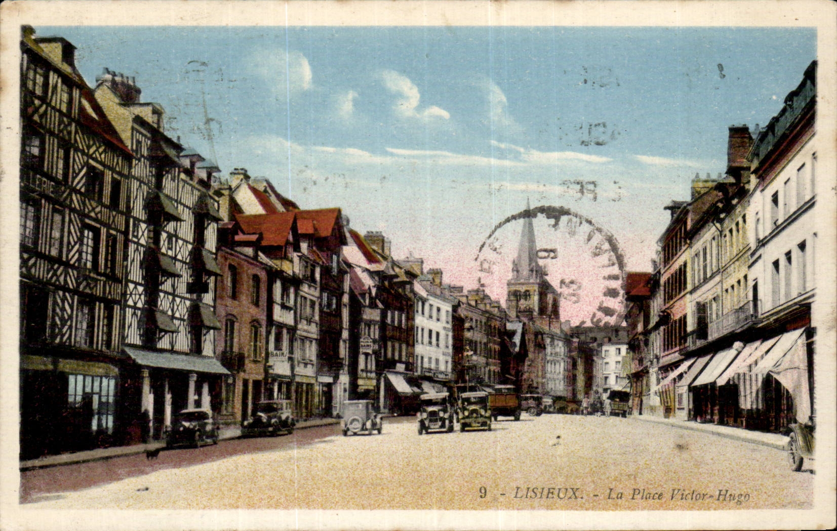 Lisieux CPA the place Victor Hugo