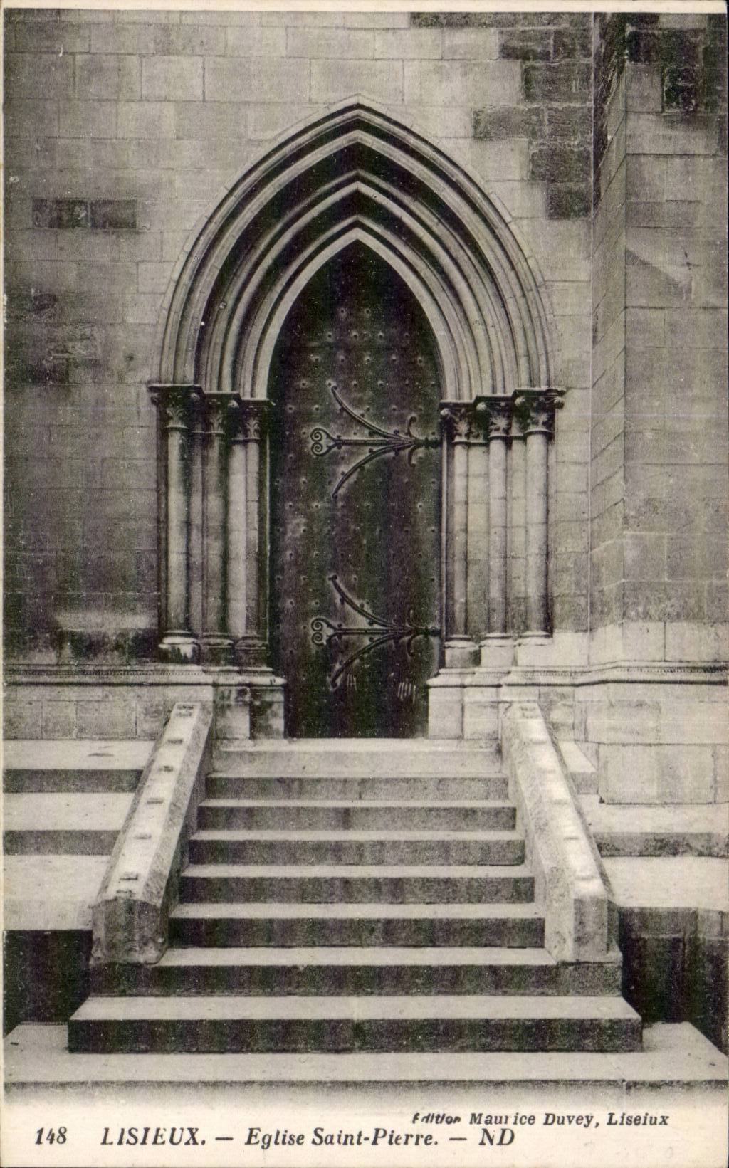 Lisieux CPA the church Saint Pierre