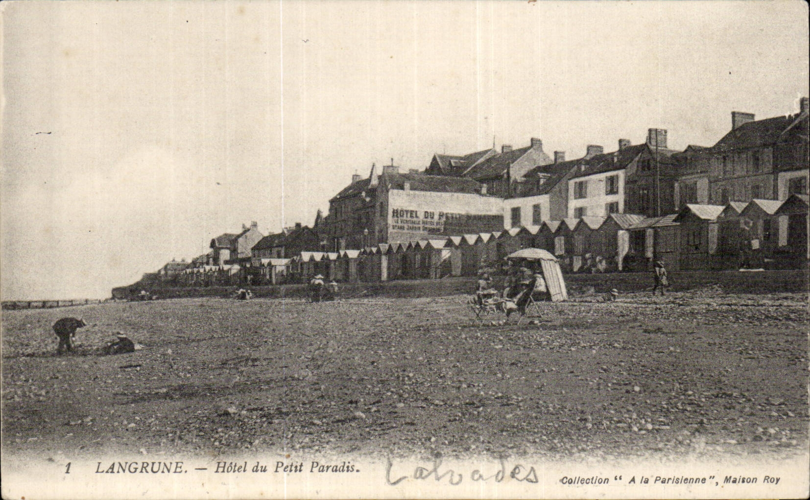 Langrune on Sea CPA the hotel of the small paradise