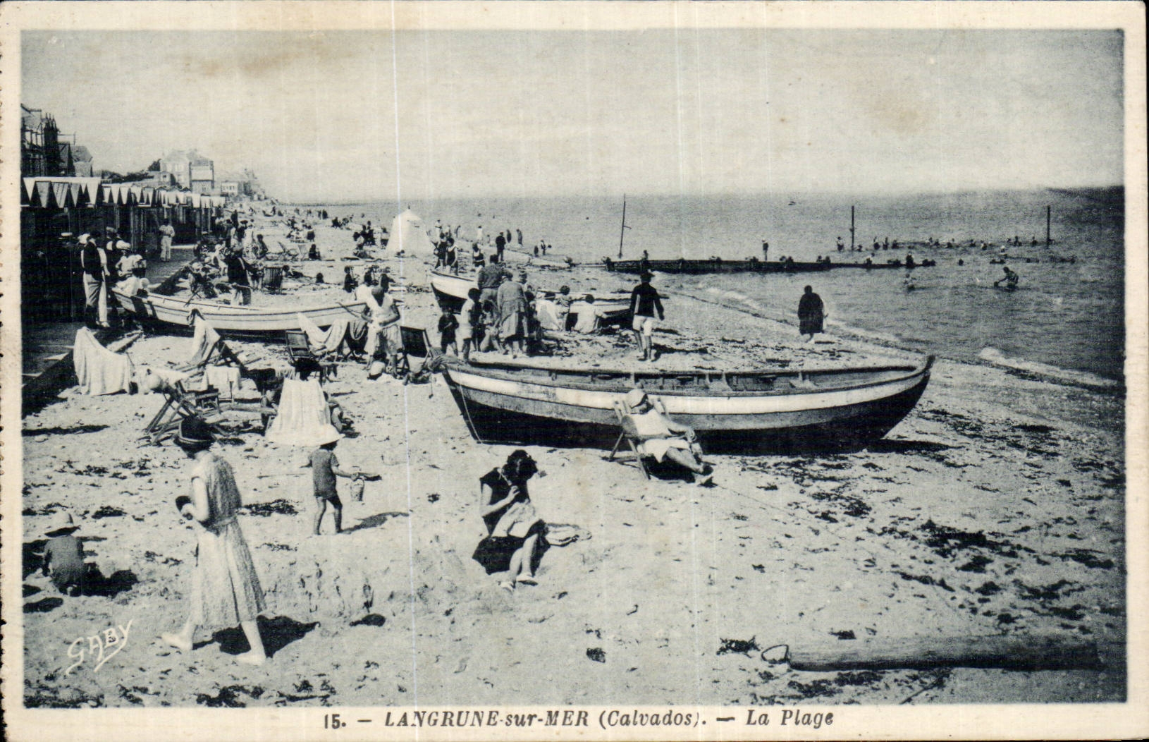 Langrune on Sea CPA the beach