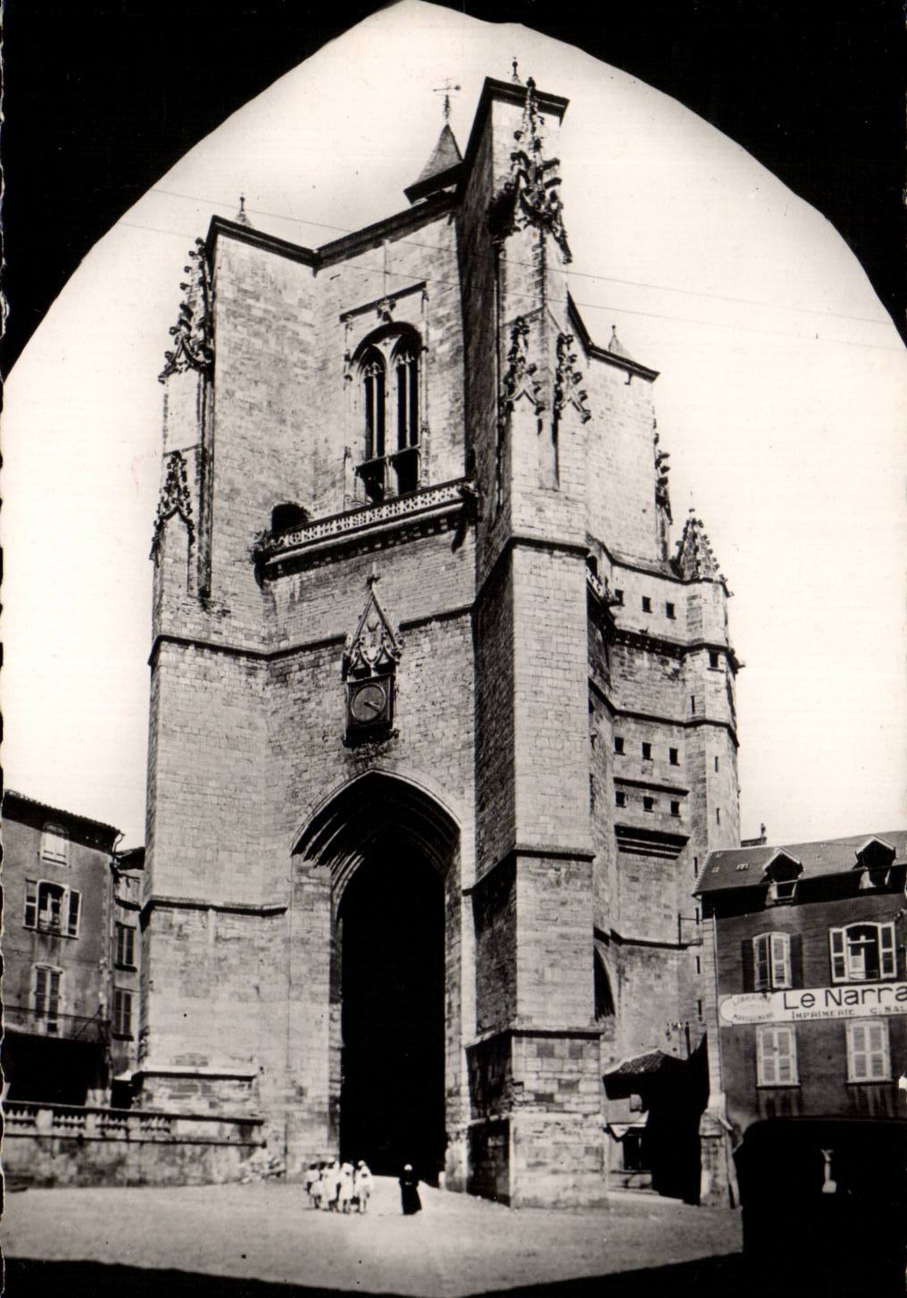 Villefranche de Rouergue CPSM Collegial Notre Dame Bell-tower