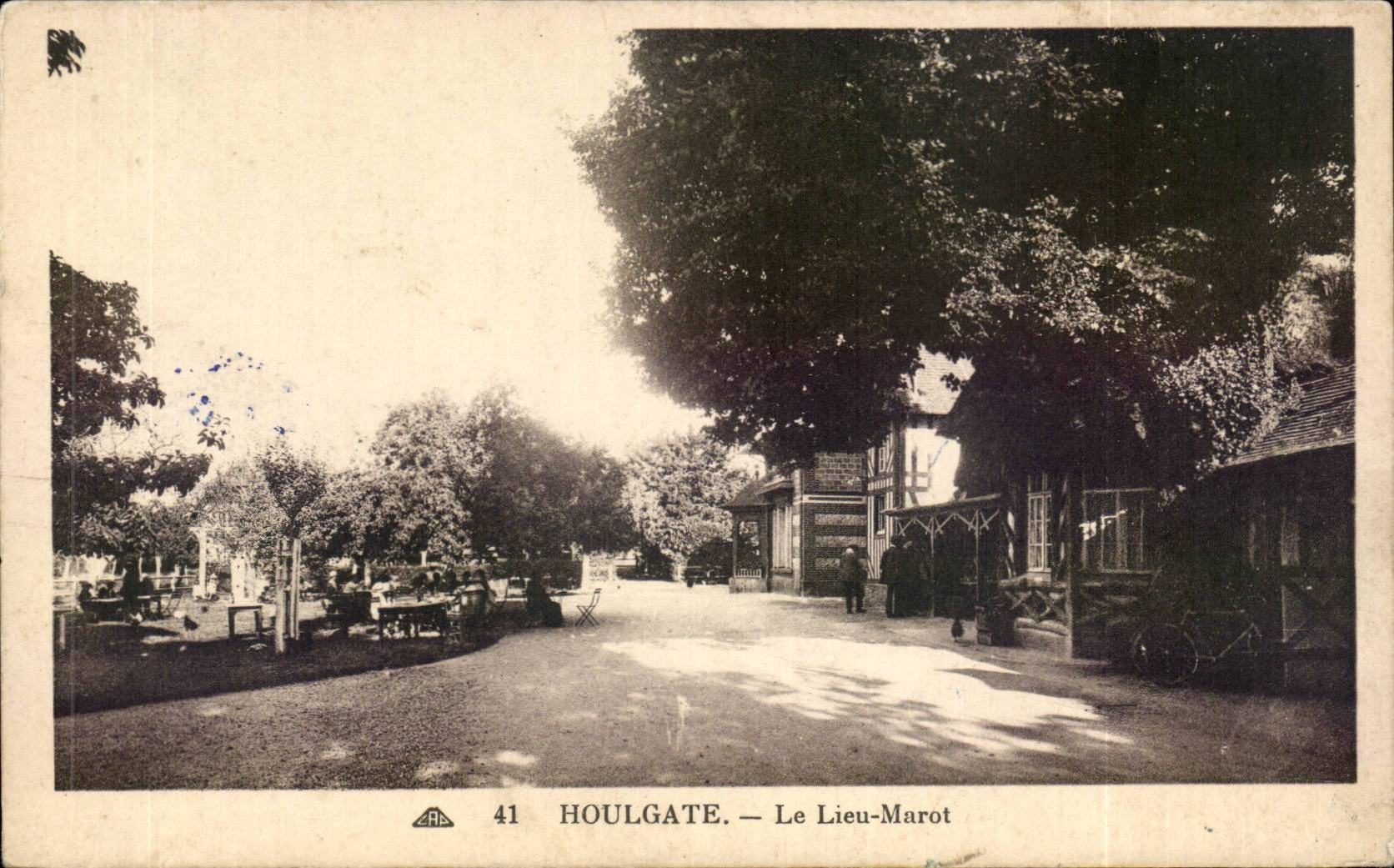 CPA Beuzeval Houlgate the Marot place