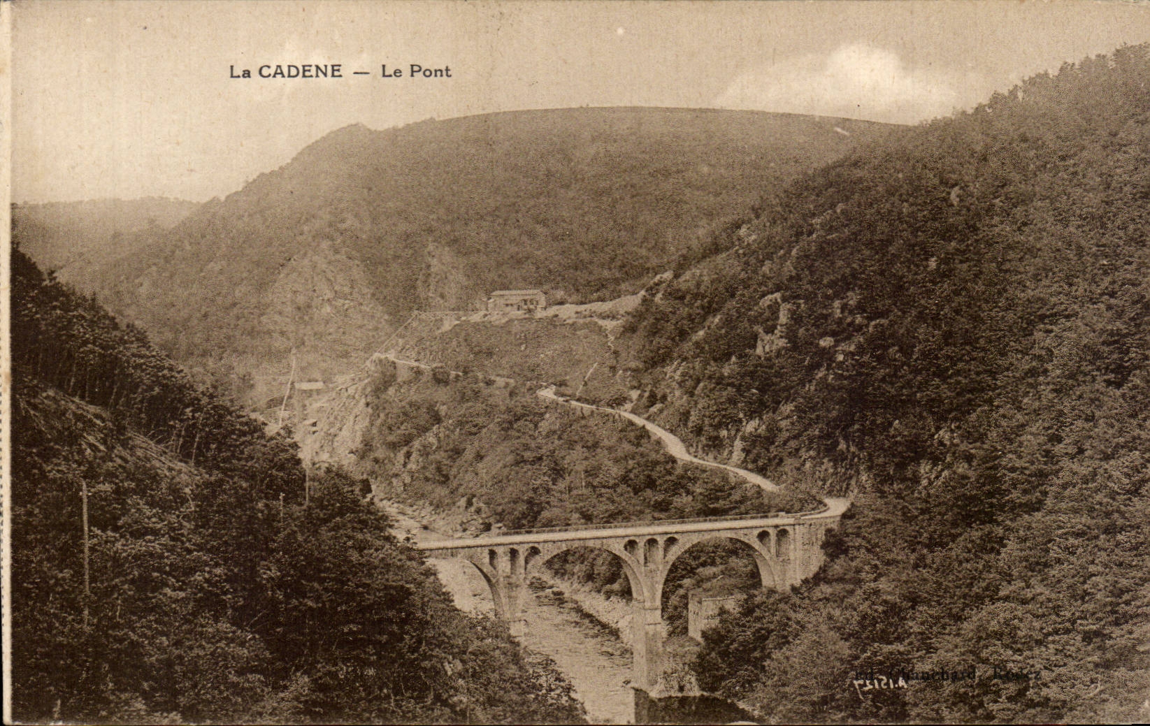 CPA Cadene the bridge