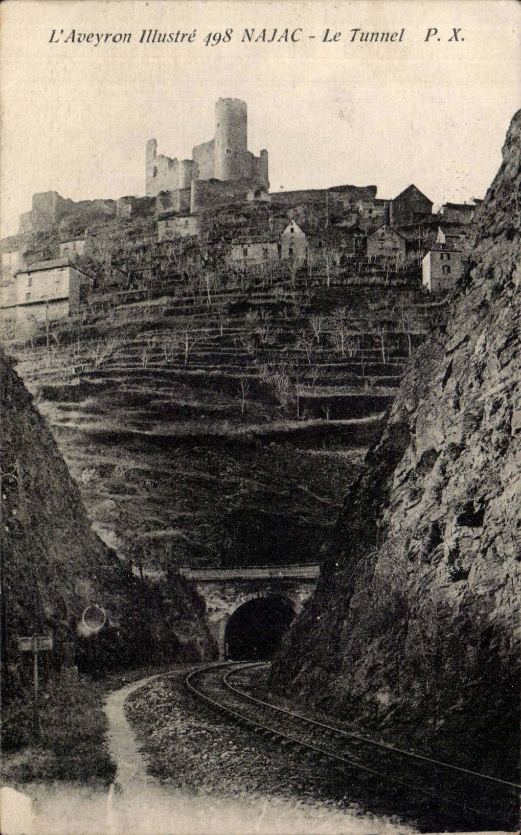 CPA Najac the tunnel