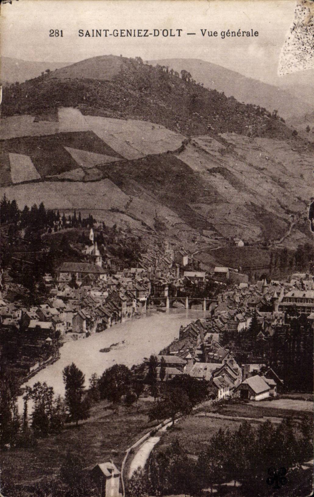 CPA Saint Obstructed of Olt View