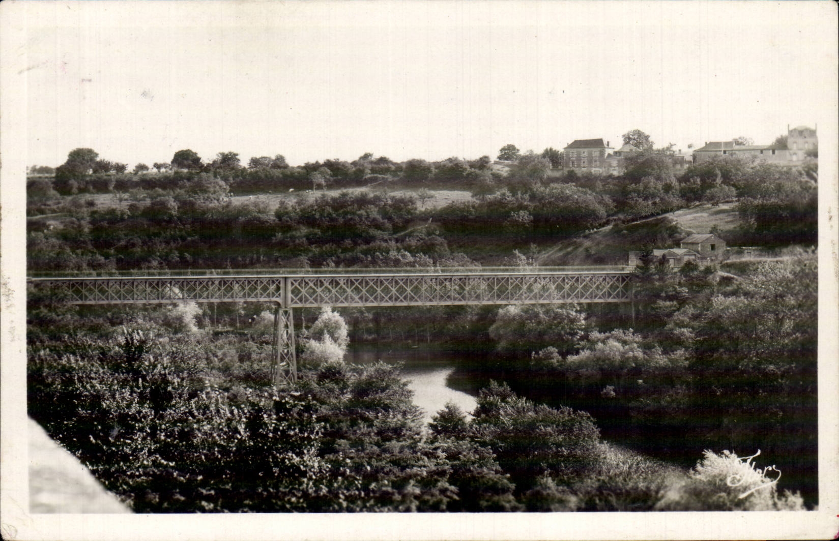 CPSM Thouars the bridge Saint Jacques on the valley of Thouet