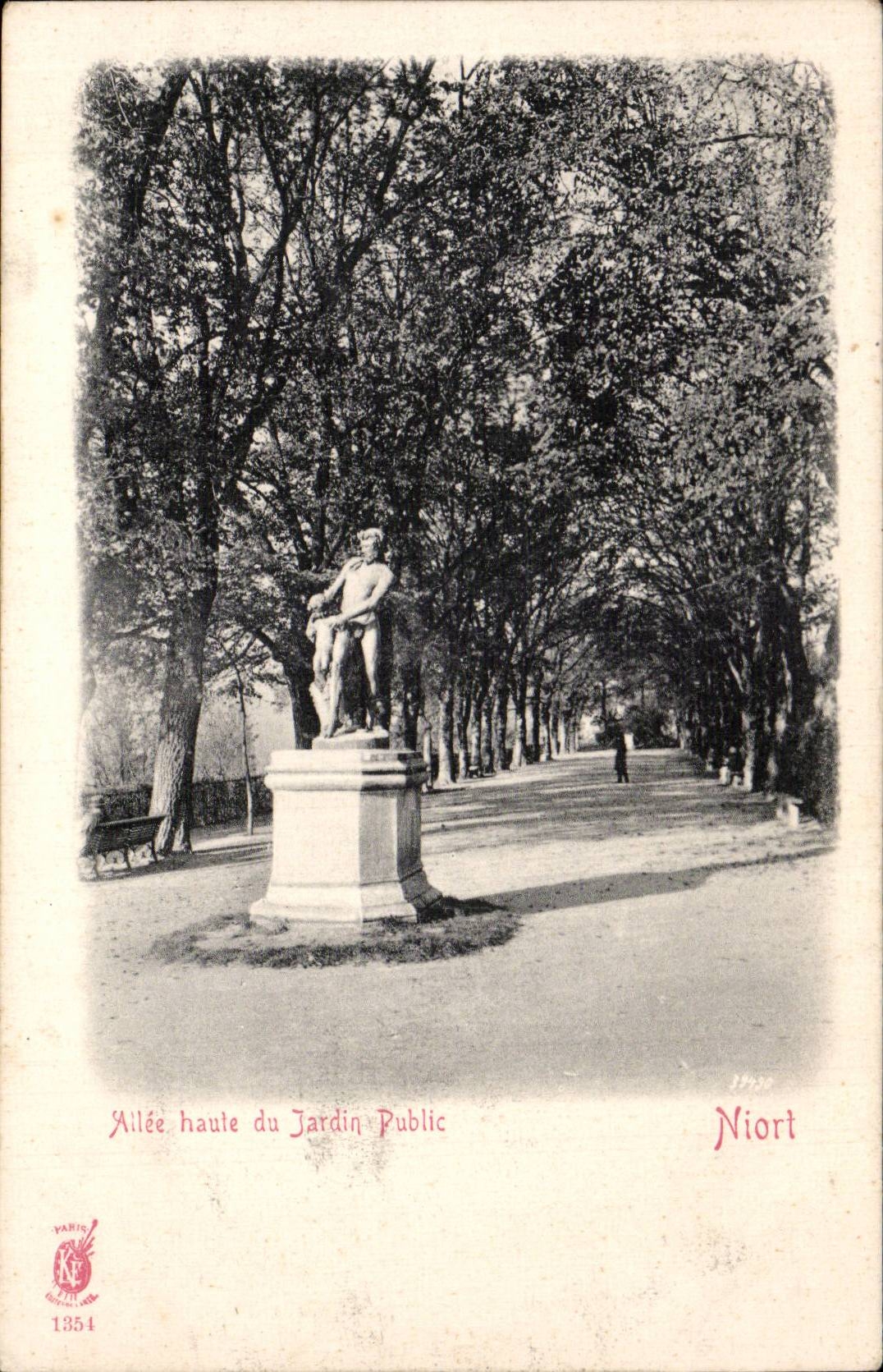 CPA Niort Allee high of the park