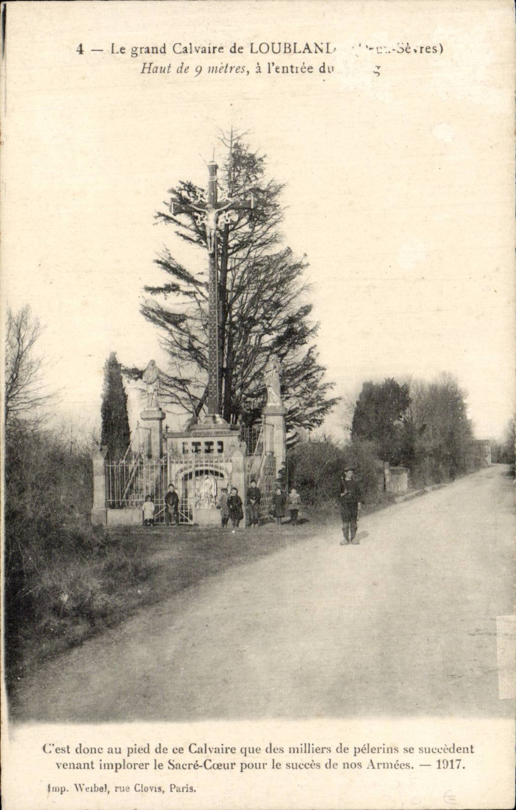 CPA das grosse Martyrium von Loublande