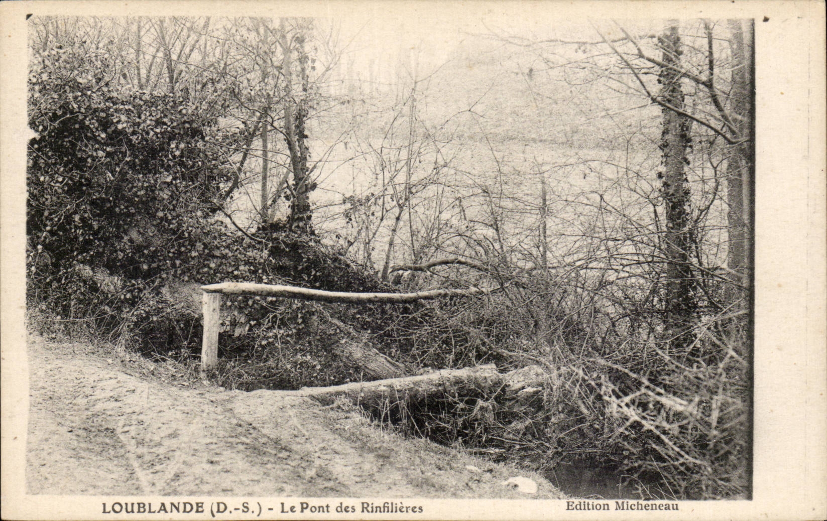 CPA Loublande die Brucke von Rinfilieers