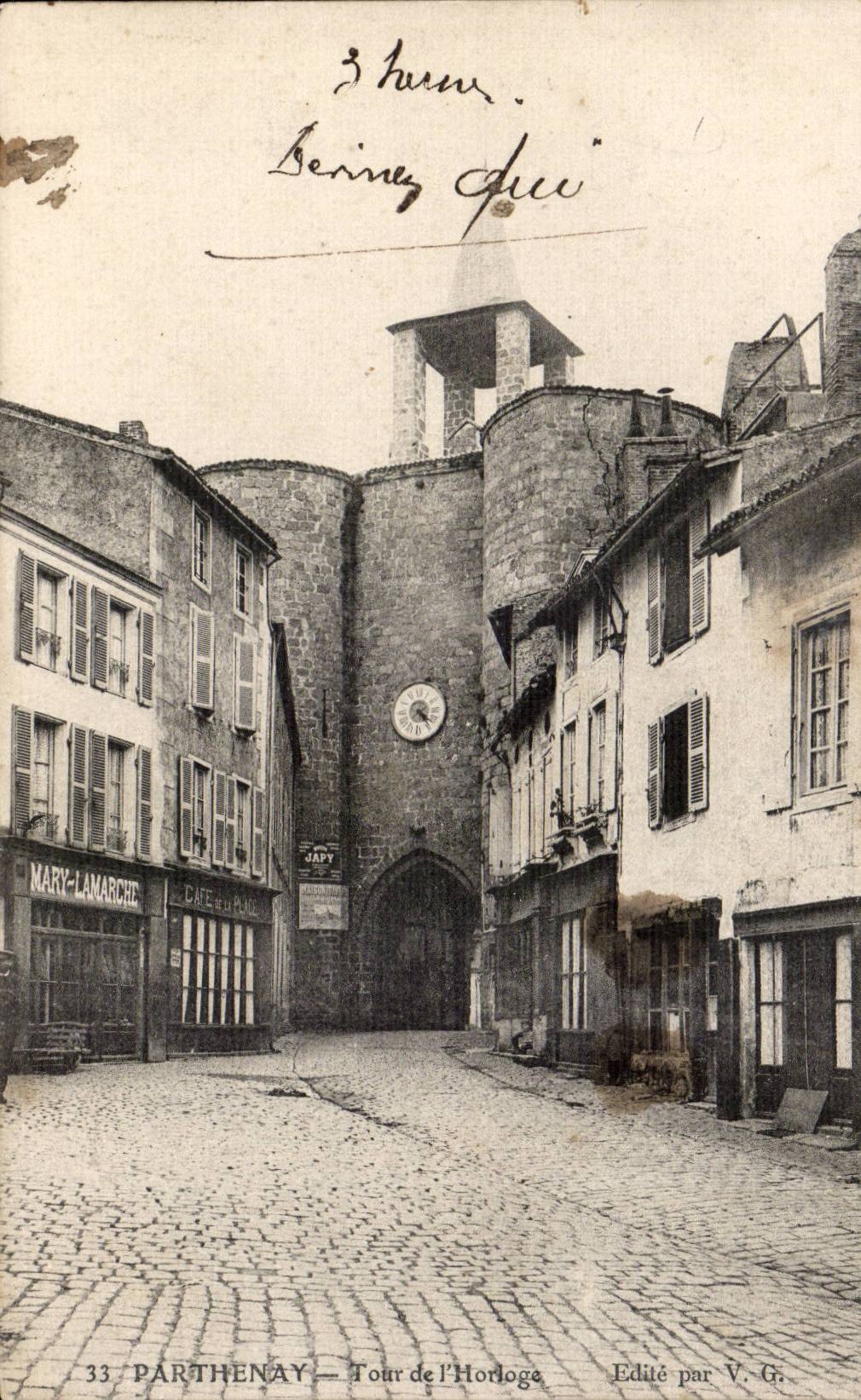 CPA Parthenay Turn of the clock