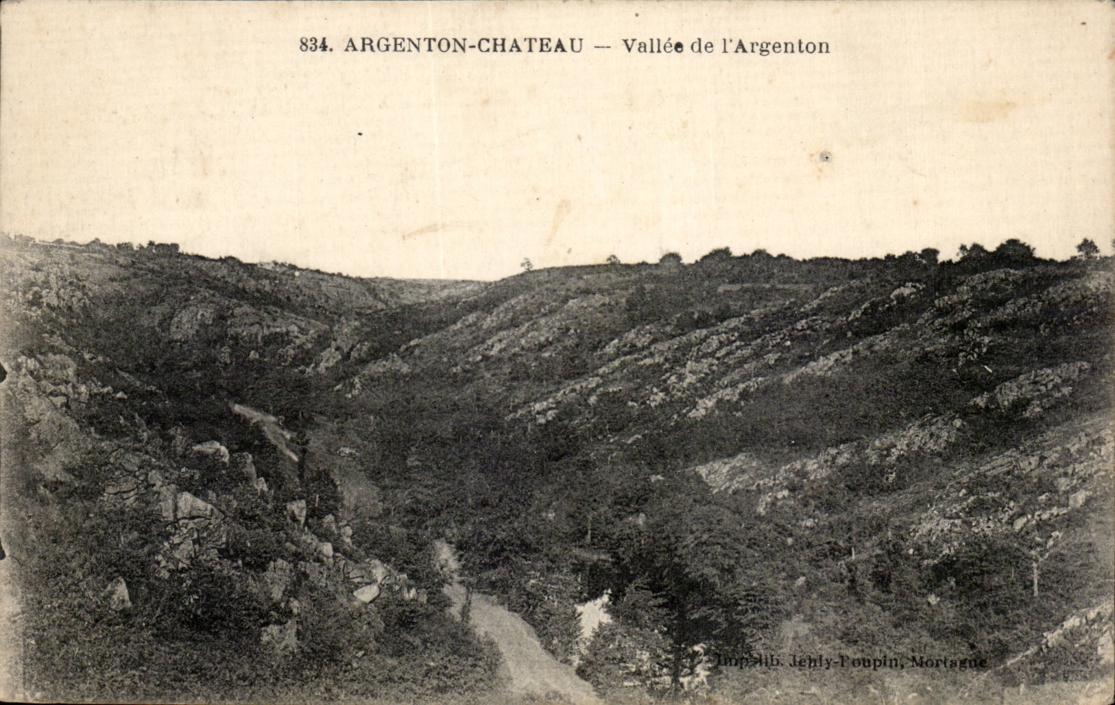 CPA Nickle silver Castle Valley of the Nickle silver