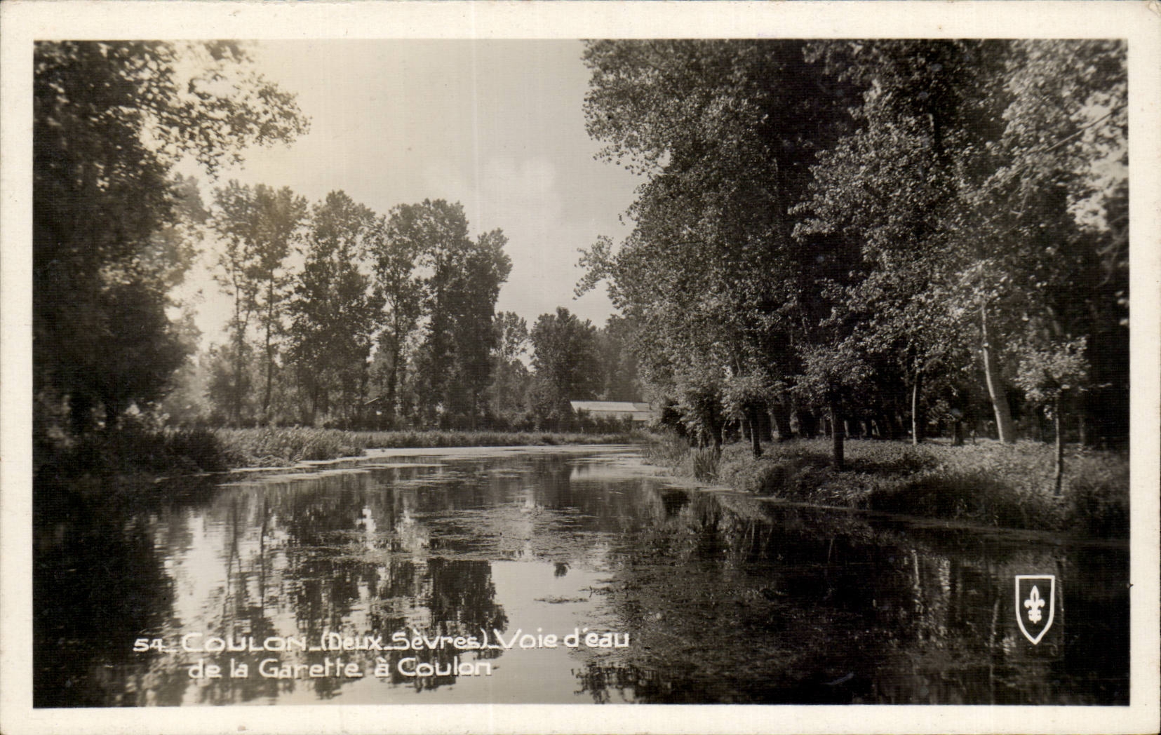 CPA Coulon Voie Wasser von Garette hat Coulon