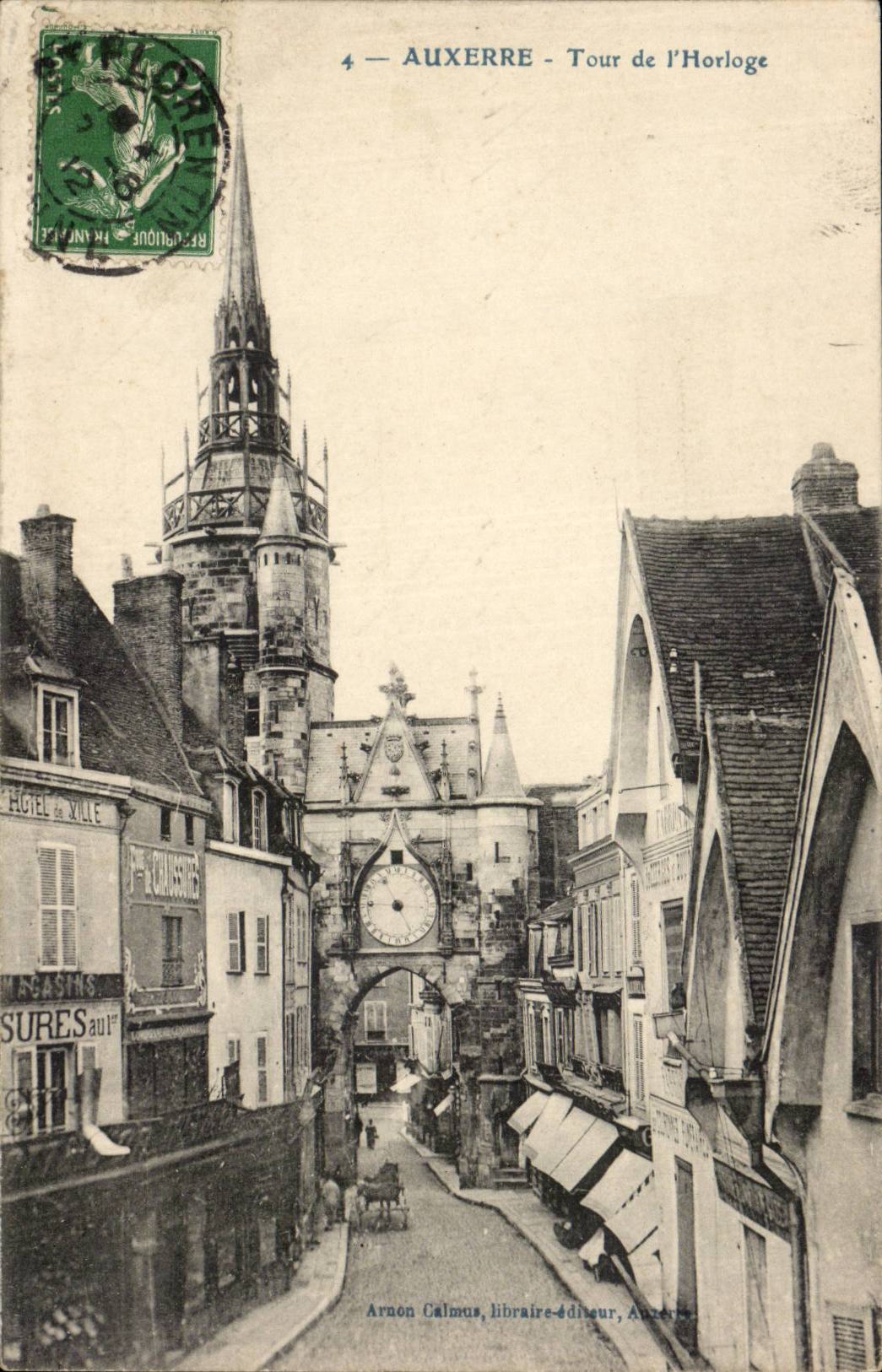 Umdrehung Auxerre-CPA des Taktgebers