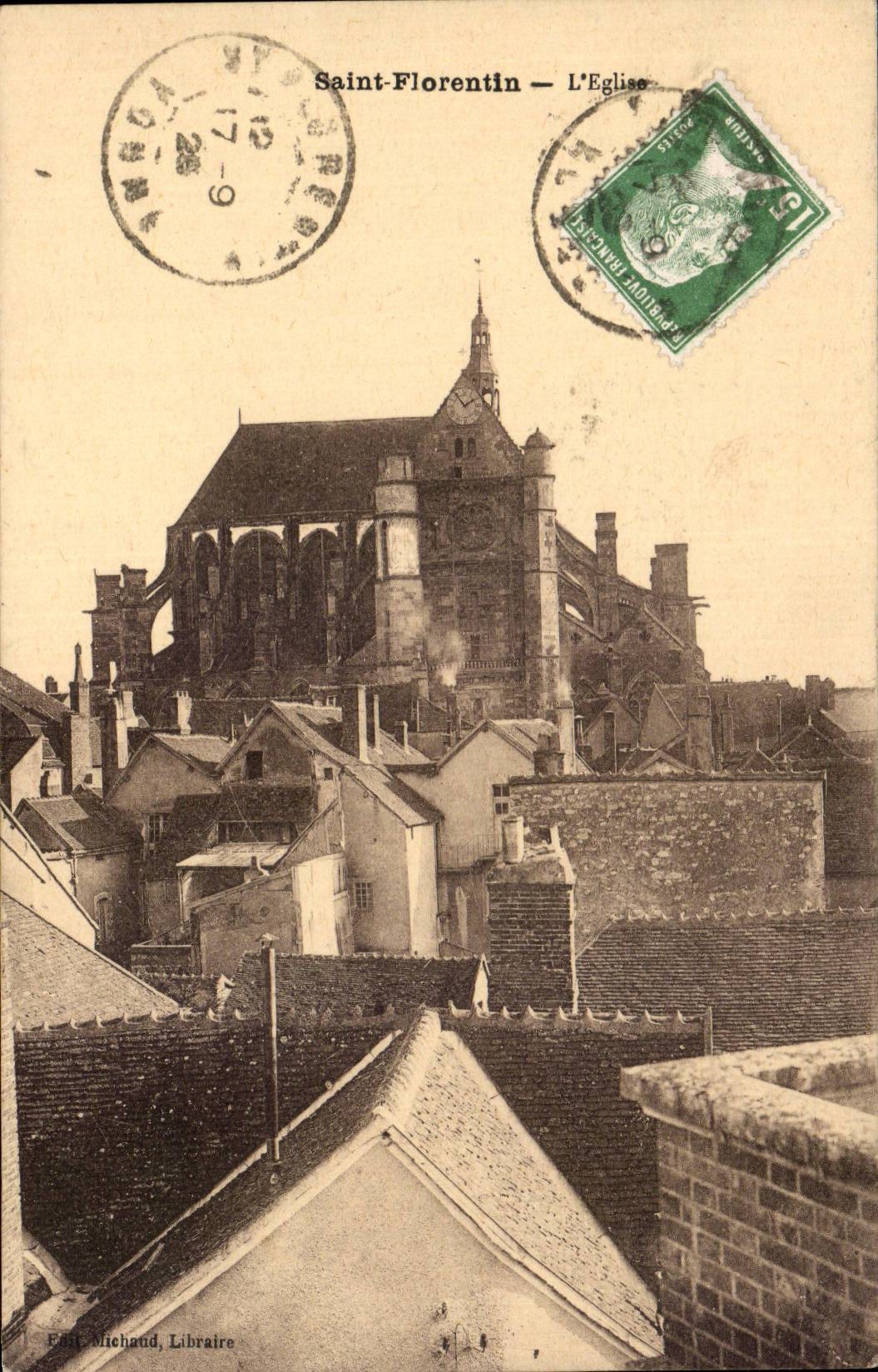 Saint Florentin CPA the church