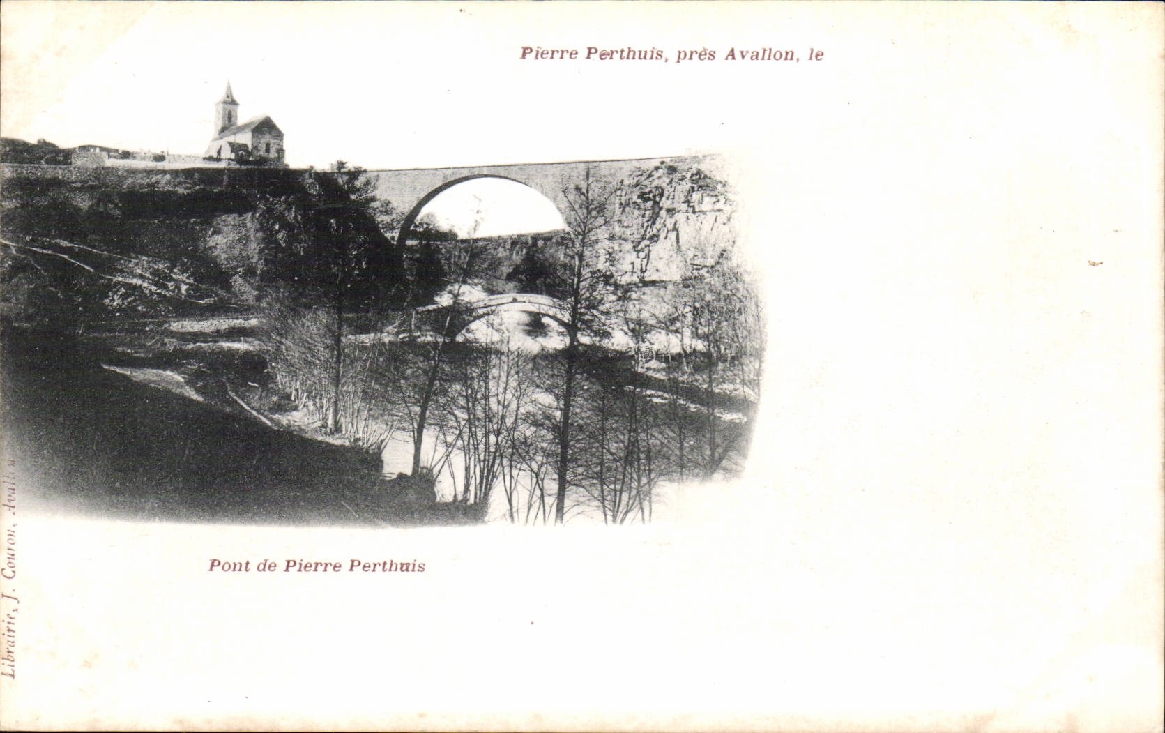 Pierre Perthuis CPA Bridge close Avallon
