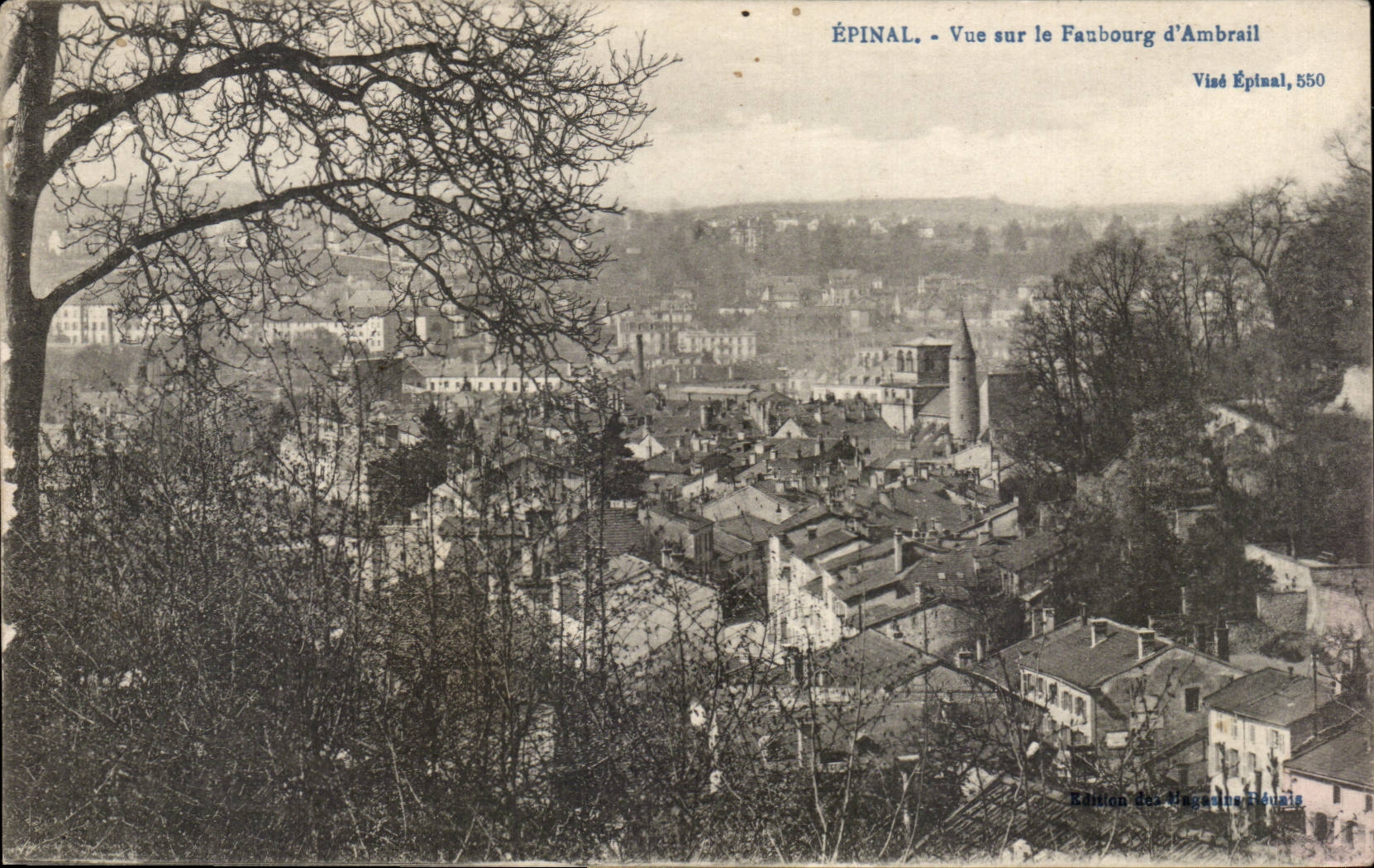 CPA Epinal Seen on the suburb of Ambrail