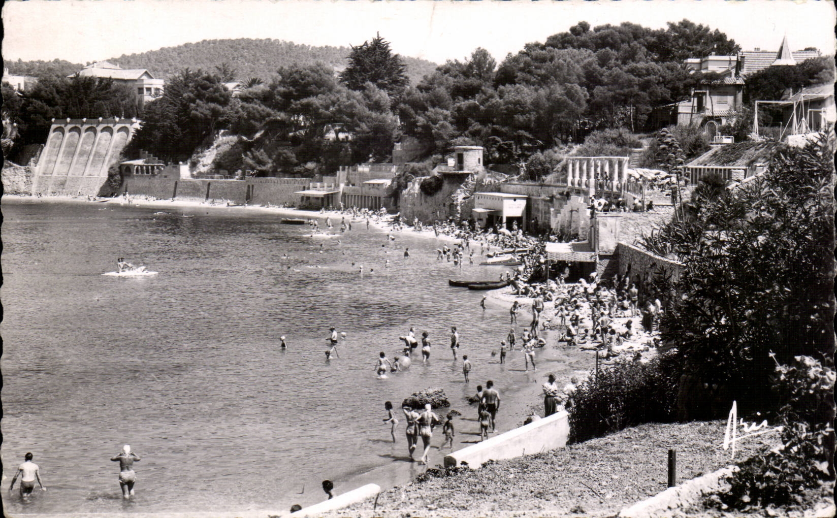 CPSM Bandol Beach of Renecros