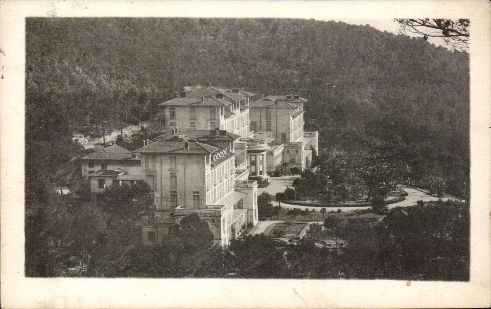 CPA Hyeres die Einfassung des Genesungsheimes der Vogel der Offiziere