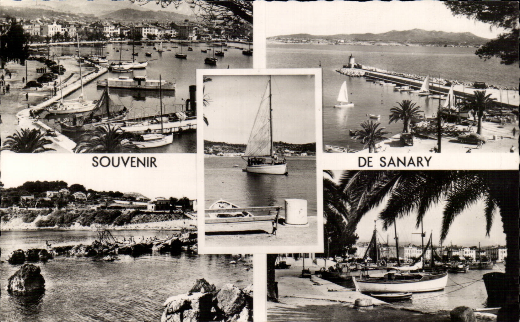 CPA Souvenir of Sanary