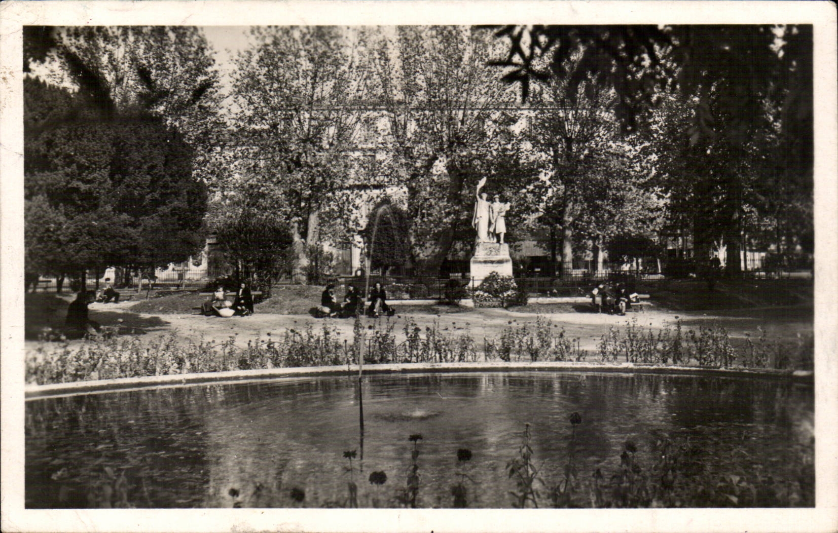 CPA Draguignan the public garden