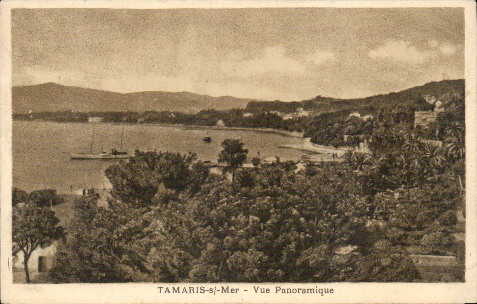 CPA Tamaris on Sea Panoramic View
