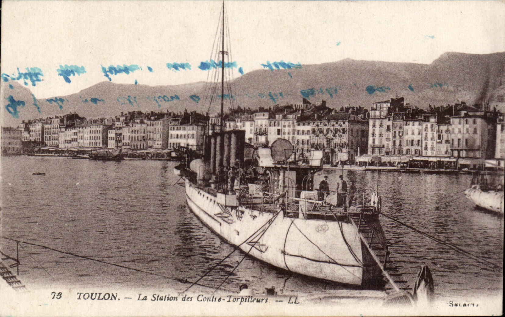 Toulon CPA the station of against destroyers