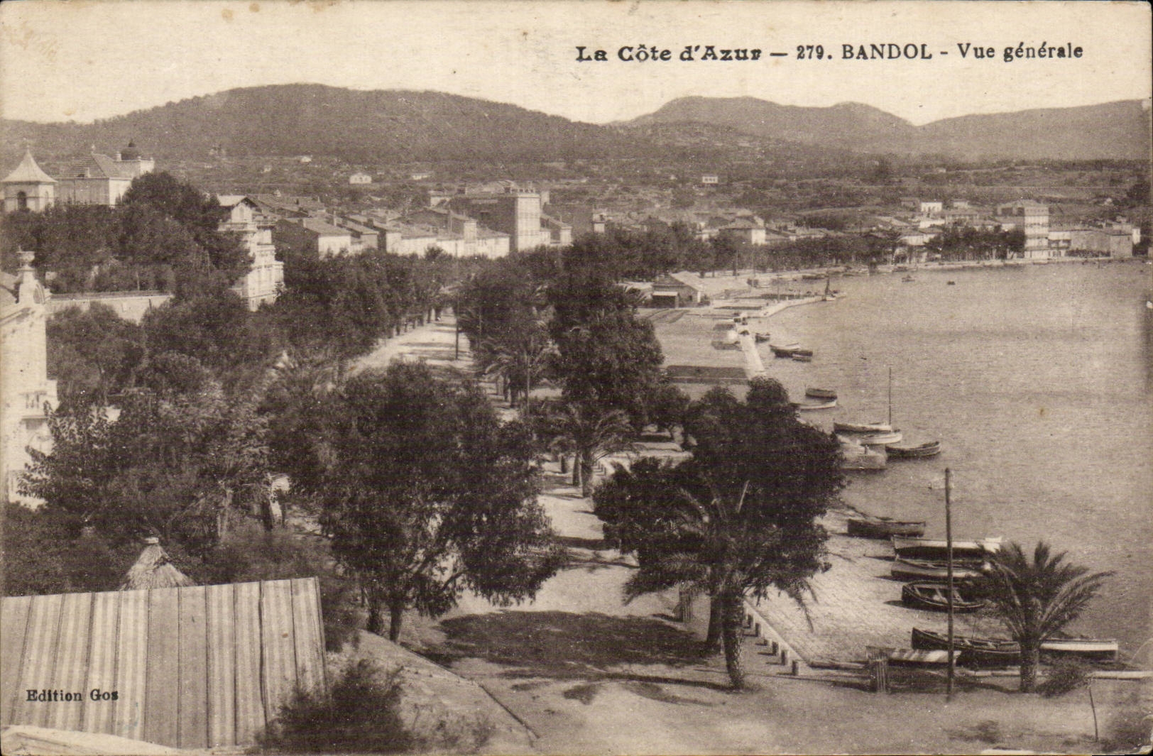CPA Bandol on sea View