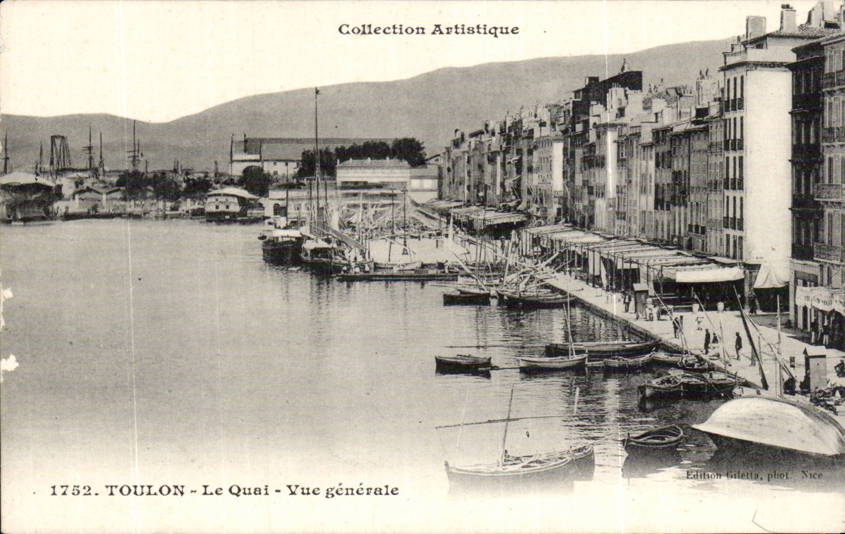 CPA Toulon View the quay