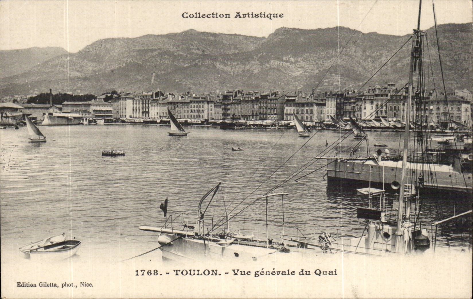 CPA Toulon View of the quay