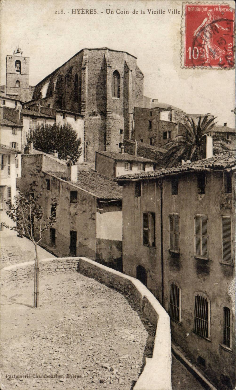 CPA Hyeres eine Ecke der alten Stadt