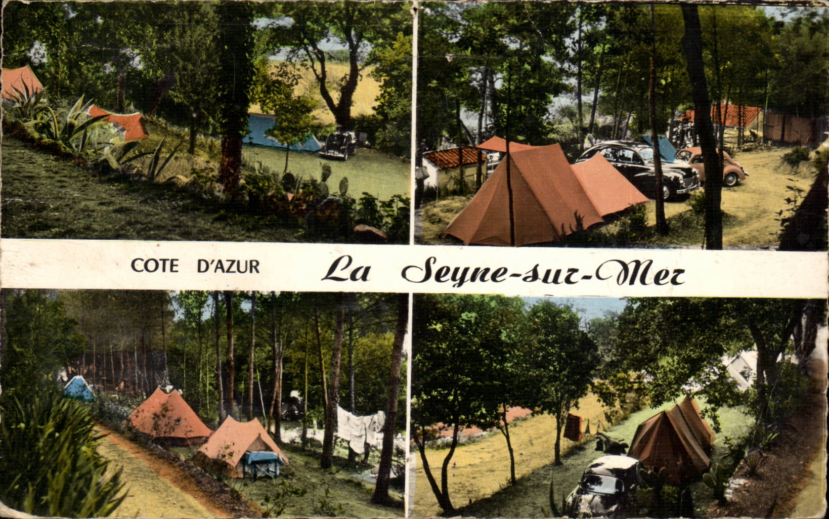CPSM La Seyne sur Mer Camping