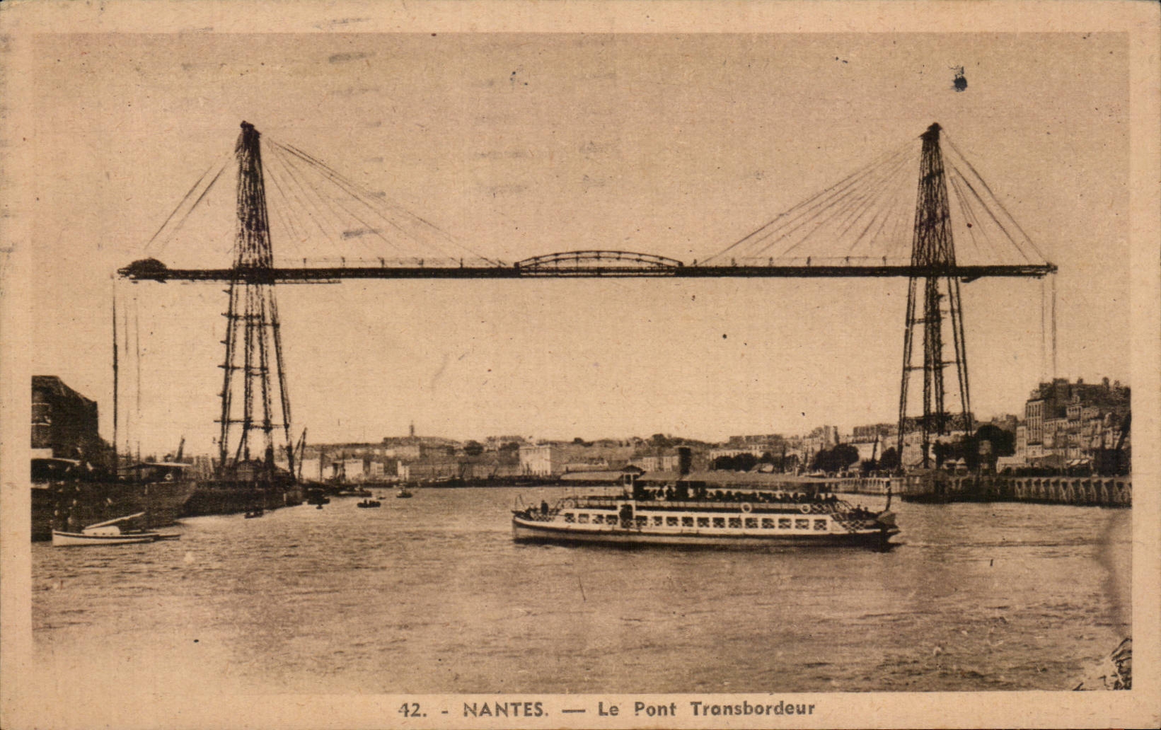 Nantes CPA the transporter bridge