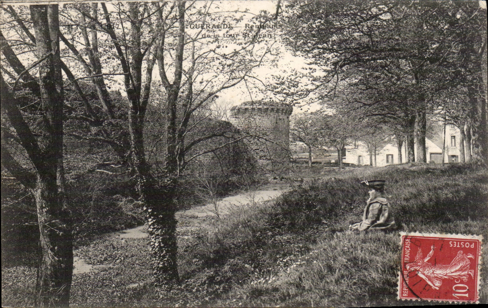 CPA Guerande Wande der Aufsatz-Str Jean