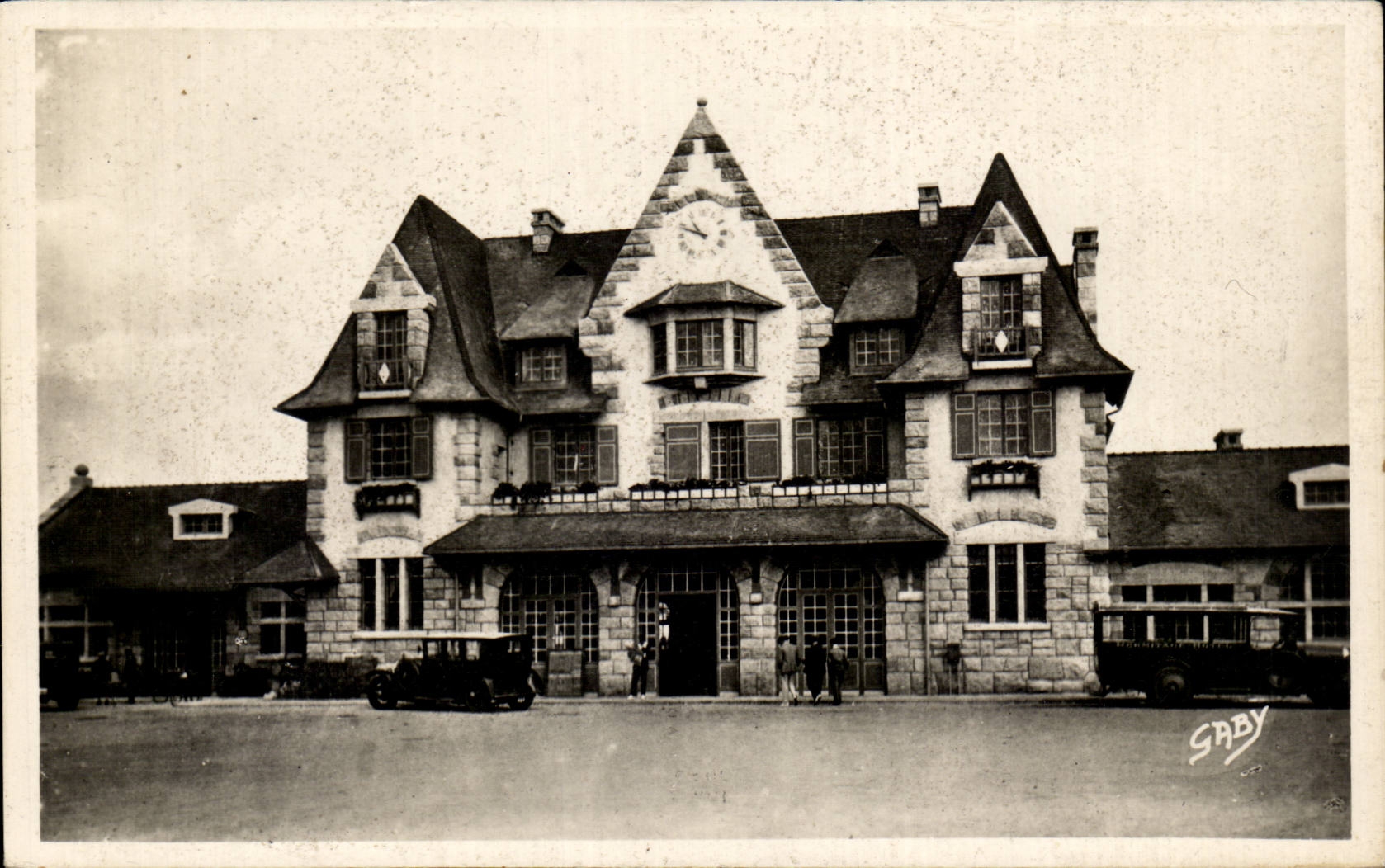 CPA Baule on Sea Train station