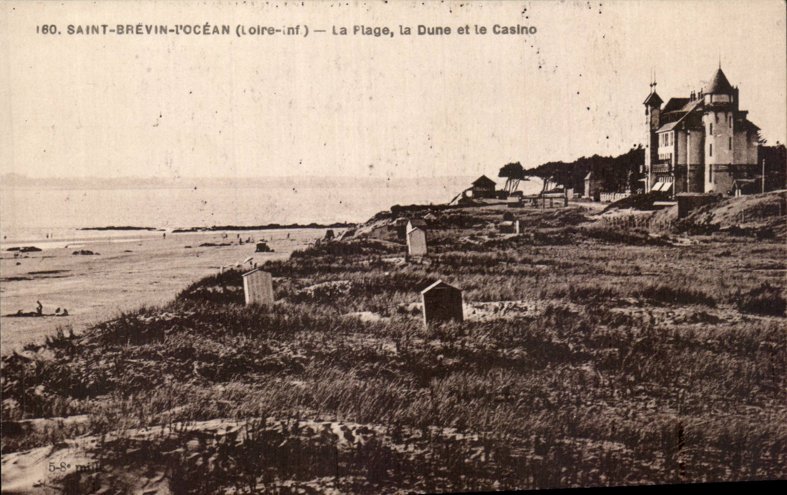 CPA Saint Brevin der Ozean der Strand die Dune und das Kasino