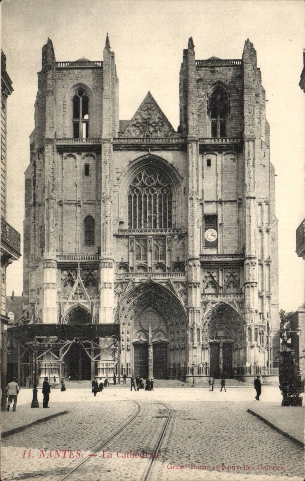 CPA Nantes the cathedral