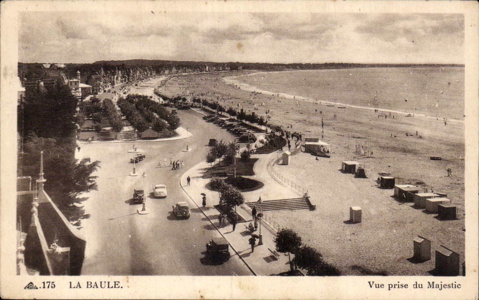 CPA Baule Seen from of Majestic