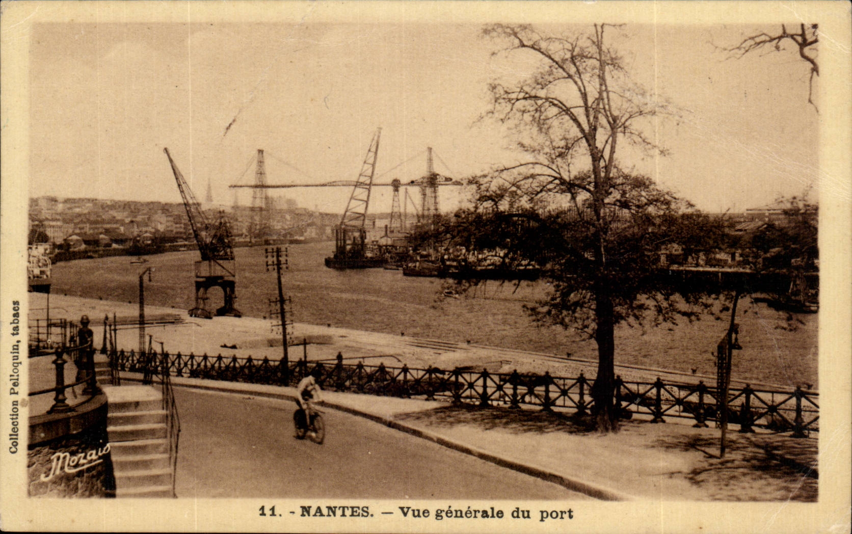 Nantes CPA View of the port