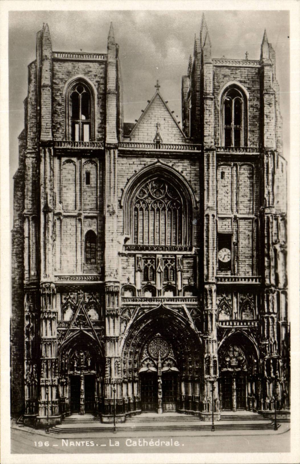 CPA Nantes the cathedral